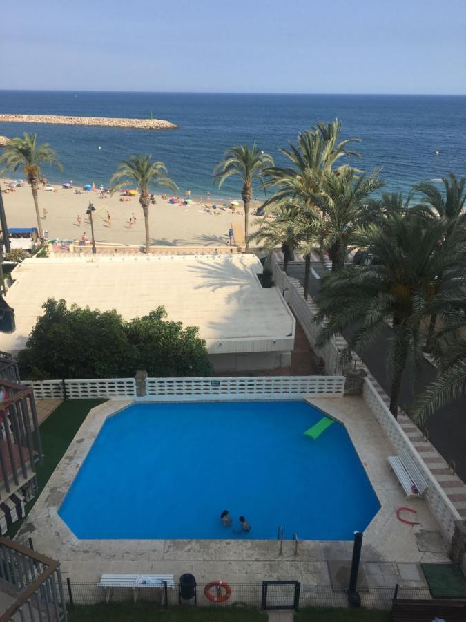 Apartamento Con Vistas Al Mar. Primera Linea De Playa. Aguadulce  Exterior foto